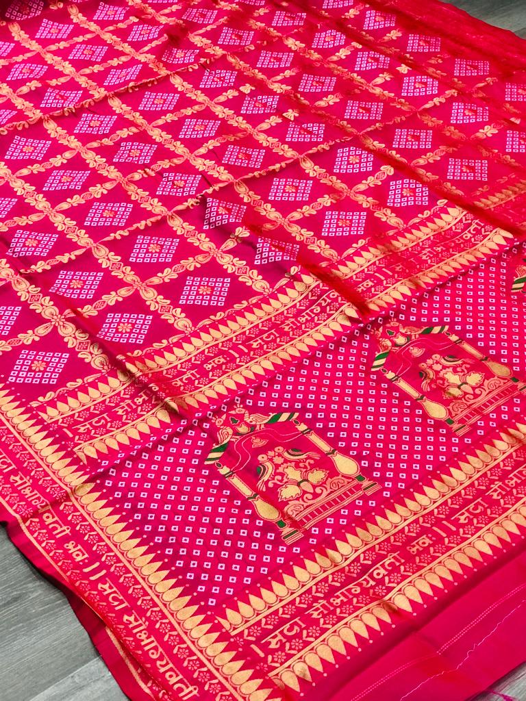Panetar Lichi Silk Designer saree Catalog