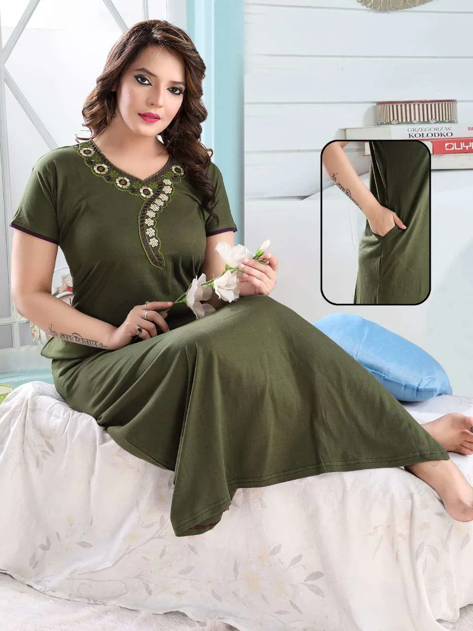 SINKER VOL-2 BY KAAMIRI DESIGNER BEAUTIFUL STYLISH FANCY COLORFUL ETHNIC WEAR & READY TO WEAR PLAIN NIGHTY AT WHOLESALE PRICE