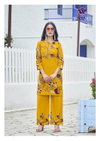Belliza By Woodee Stylish Rayopn Printed Co Ord Set Wholesale Market In Surat