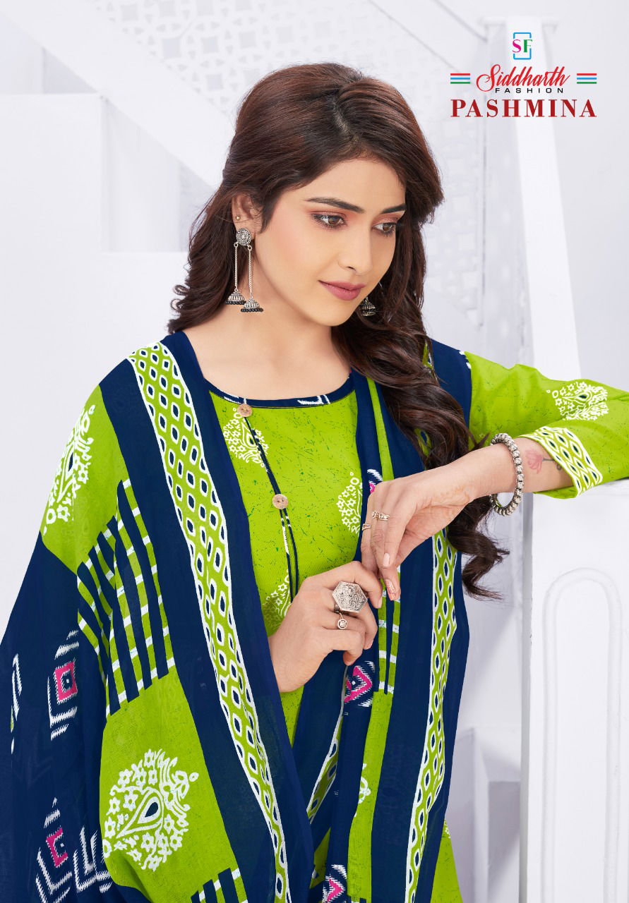 Siddharth Pashmina 3 Ready Made Cotton Printed Casual Daily Wear Dress Collection