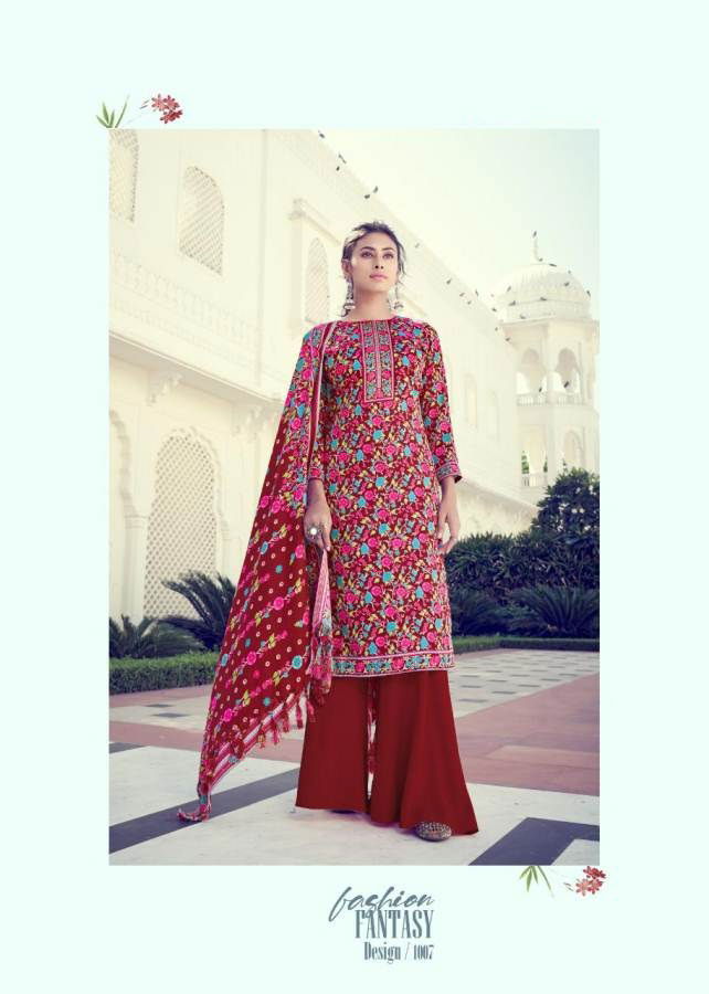 Silky 2 Latest Designer Printed Pashmina Jacquard Ready Made Salwar Suit Collection 