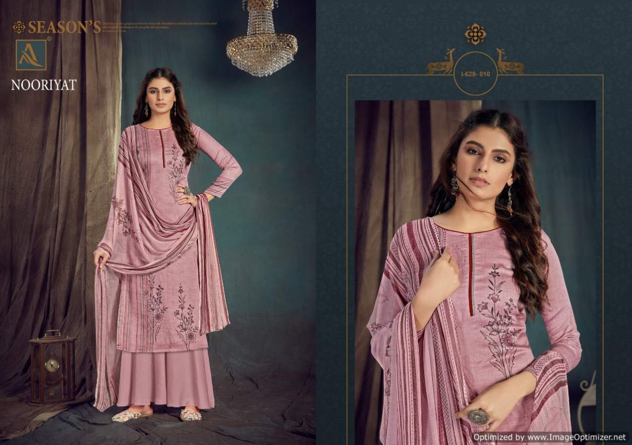 Alok Nooriyat Latest Designer Casual Wear Pure Jam Cotton Printed Dress Material Collection