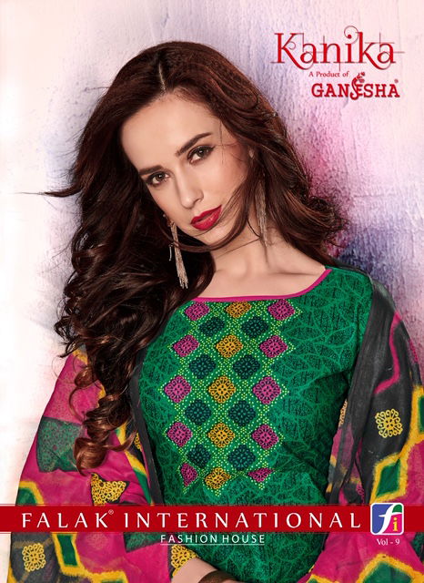 Ganesha Kanika 9 Latest Designer Daily Wear Pure Cotton Dress Material 