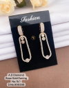Ad Diamond Silver And Rose Gold Earrings 11 Online Wholesale