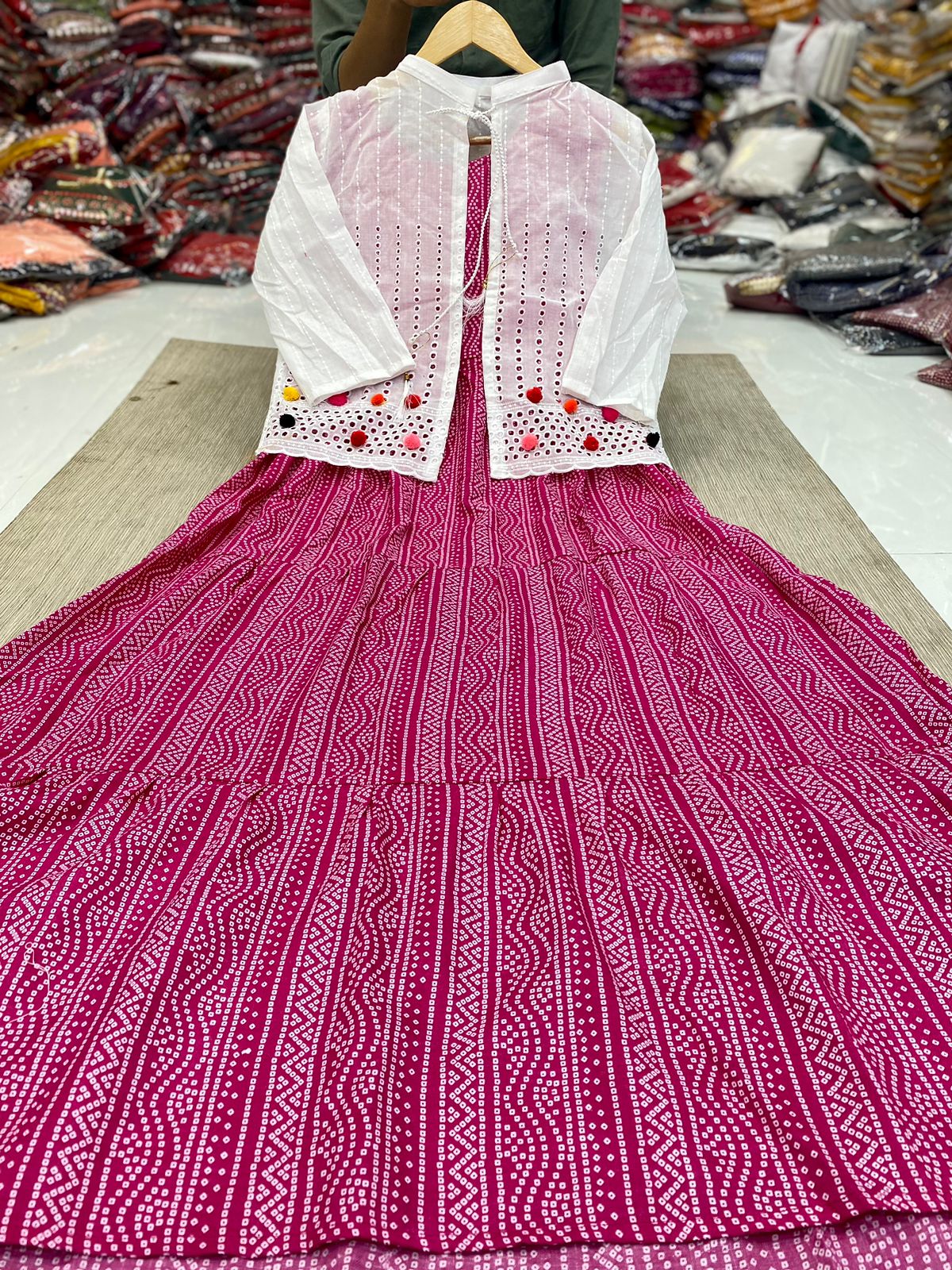 TDG Battik Koti Slub Cotton Printed Kurtis Catalog