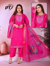 Shilpa Vol 1 By Pt Vertical Plan Kurti Wth Bottom Dupatta Wholesale Online
