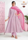 Rashi Vol 3 By Suryajyoti Anarkali Style Kurti With Pant Dupatta Wholesale In India