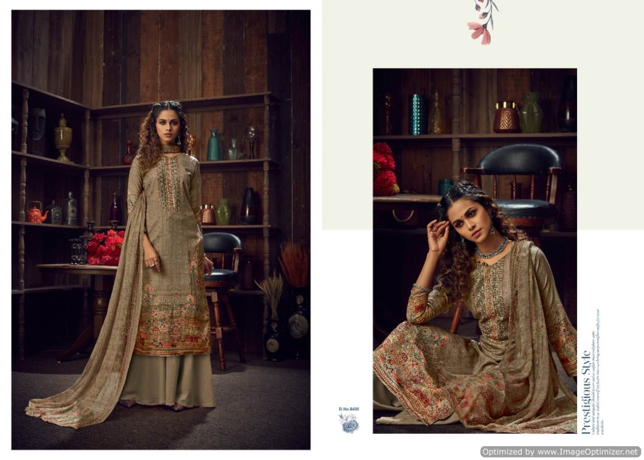 Kesar Nura Latest Designer Heavy Pure Pashmina Digital Printed Dress Material Collection  