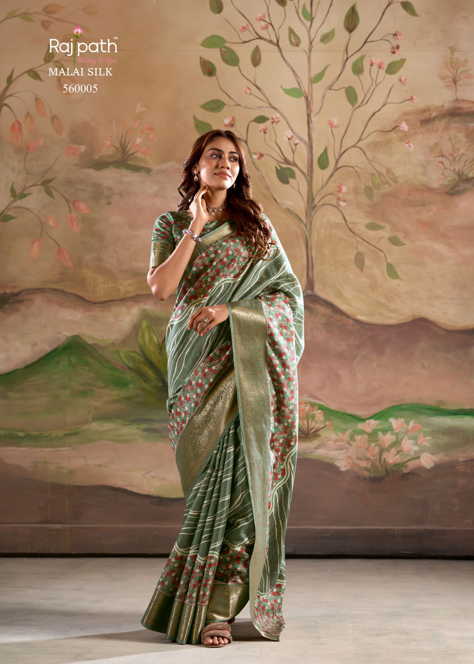 Jamoon Silk By Rajpath Dola Silk Daily Wear Saree Suppliers In India