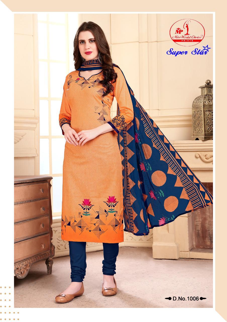 SUPAR STAR Vol 1 Pure Printed Cotton Designer Daily Wear Salwar Suit Collections