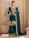 Ramsha R 1382 E To H Georgette Pakistani Salwar Suits Wholesale Shop In Surat