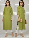 Naisha K 609 Rayon Printex Casual Wear Kurti Best Wholesale Shop In Surat
