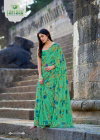 Kaveri By Sanskar Tex Prints Regular Wear Bamber Georgette Sarees Wholesale In India