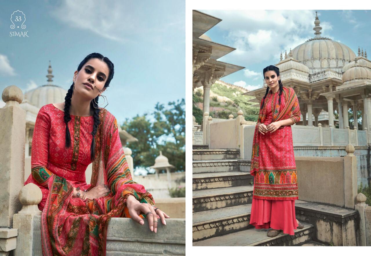 Glossy Blossom 27 Latest Designer Printed Salwar Suit Collection With Pure Bemberg Chiffon Digital Print Dupatta 