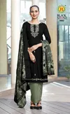 Black Stone Vol 8 By Jt Rayon Embroidered Dress Material Wholesale Suppliers In Mumbai