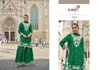Anamika Vol 3 By Vamika Chinon Wholesale Kurti With Bottom Dupatta In India