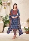 Ajarakh Vol 8 By Mayur Cotton Printed Kurti Pant With Dupatta Set Exporters In India