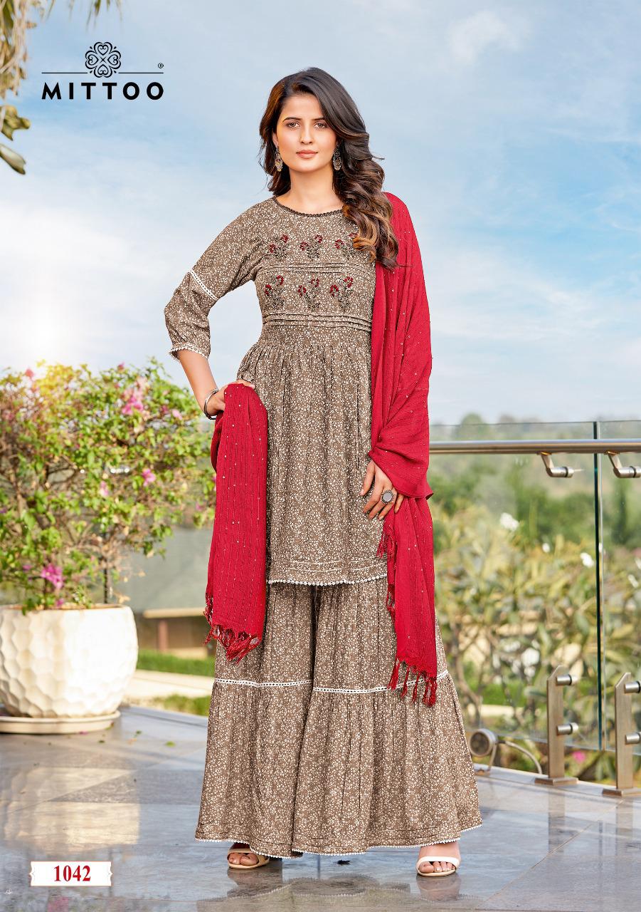 CEREMONY Heavy Festive Wear Fancy Designer Sharara Suit Collection