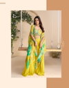 Wonaya By Sayuri Designer Chinon Silk Embroidery Indo Western Exporters In India
