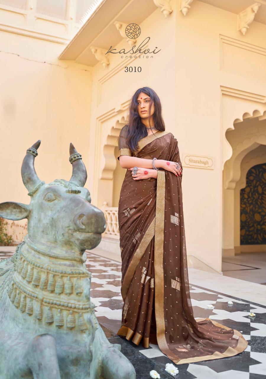 Lt Teerth Latest Fancy Chiffon Regular Casual Wear chiffon Printed Sarees Collection