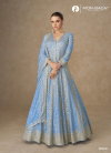 Anarkali By Aashirwad Mor Bagh Chinon Silk Gown With Dupatta Wholesale Online