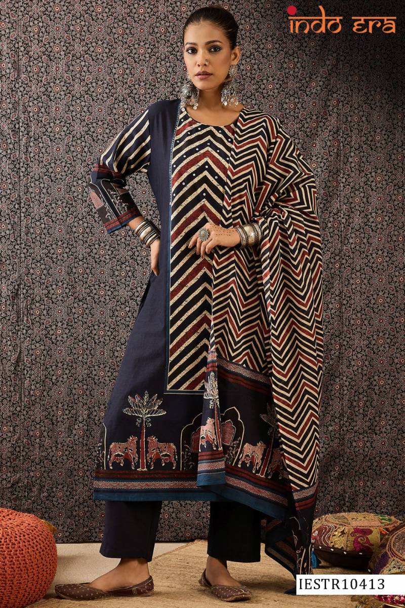 Indo Era 2570 Cotton Kurti Bottom With Dupatta Wholesale Suppliers In Mumbai