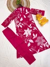 Kf 5036 Kalaai Cotton Printed Kurti With Bottom Dupatta
