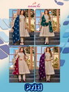 Priti By Aanchi Vichitra Silk Wholesale Anarkali Kurtis Set Suppliers In Mumbai
