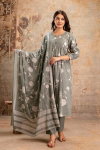 Naisha K 131 Cotton Printed Kurti Bottom With Dupatta Wholesale In India