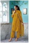 Breyathi 3721 By Ganga Cotton Satin Designer Salwar Suit Wholesale Shop In Surat
