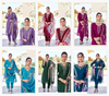 Naisha K 203 Fancy Roman Silk Kurti Bottom With Dupatta Best Wholesale Shop In Surat