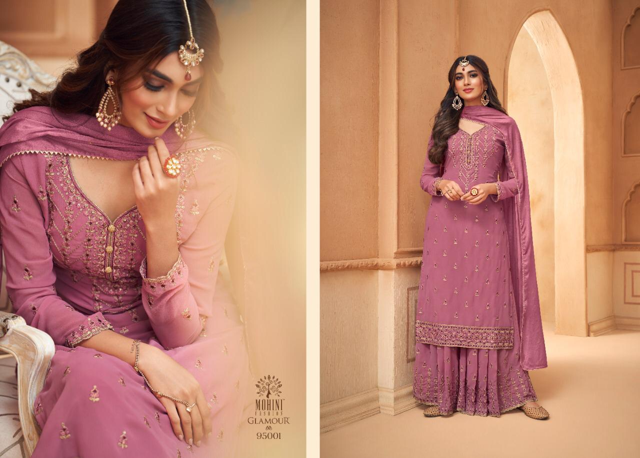 Mohini Glamour 95 Exclusive Latest Fancy Designer Festive Wear Georgette Embroidery Work Salwar Suit Collection
