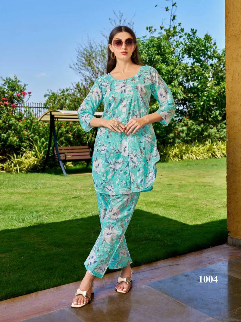 Cottan Beats Vol 2 By Sankheswer Cotton Printed Co Ord Set Best Wholesale Shop In Surat