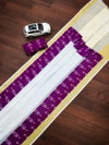 Mg 278 Cotton Gold Zari Patta Border Printed Saree Catalog