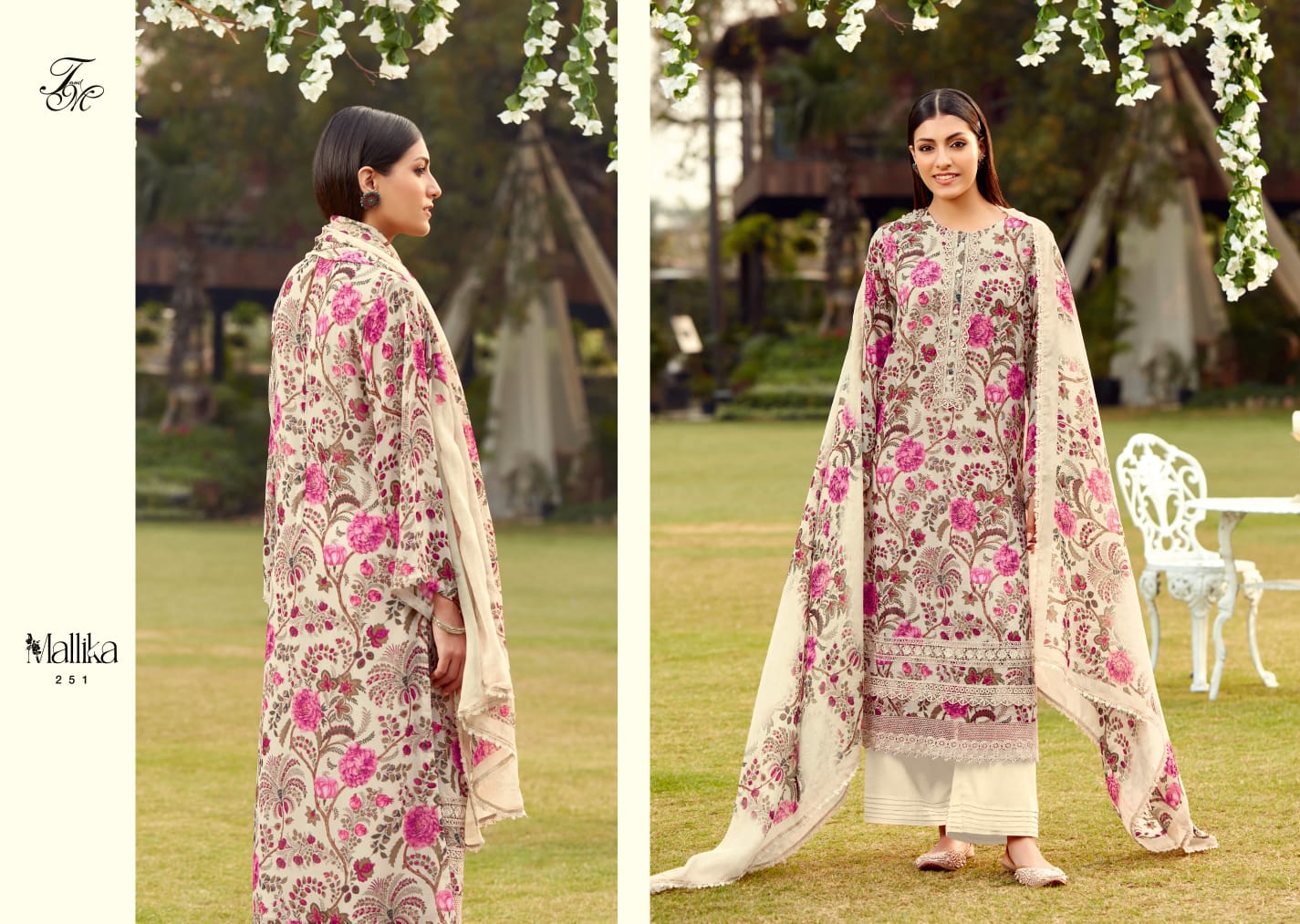 Mallika By Sahiba Digital Printed Salwar Kameez Dress Material Catalog