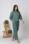 Naisha K 119 Cotton Casual Wear Co Ord Set Exporters In India