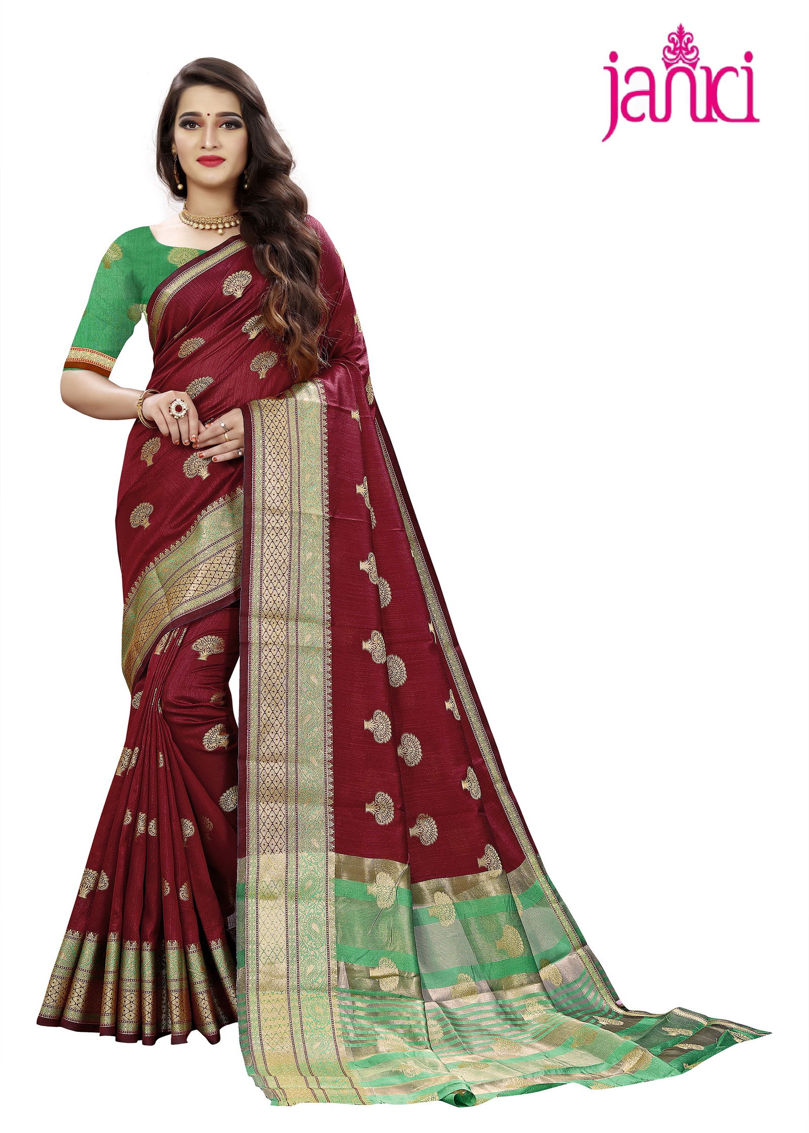 R Crystal Latest Designer Festive Wear Pure Silk Saree Collection 