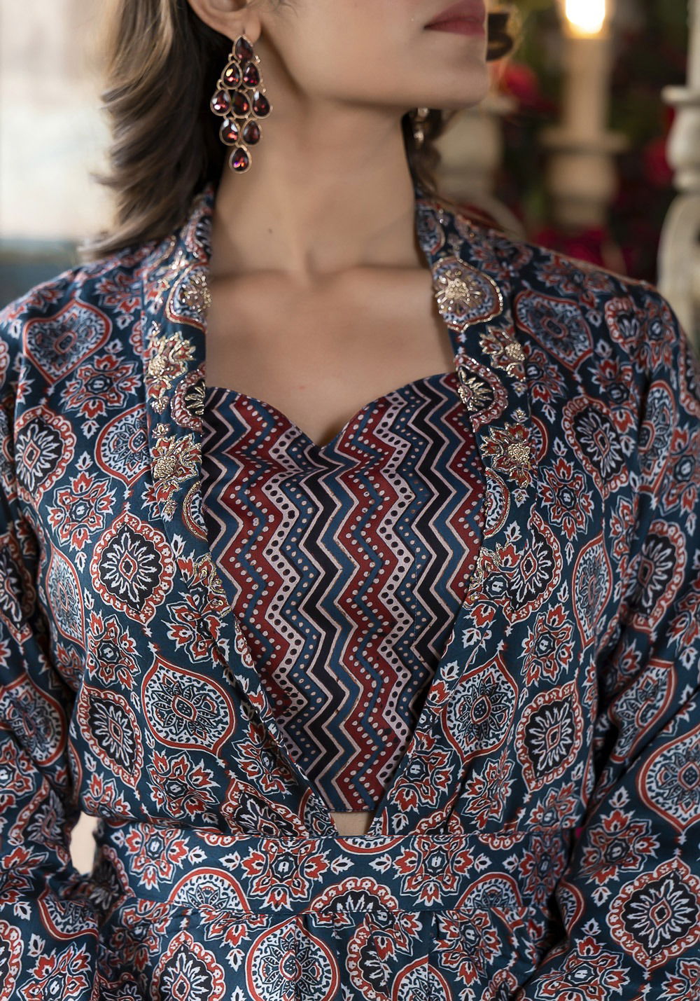 RichieRevise Party Wear Cord Set Western Catalog