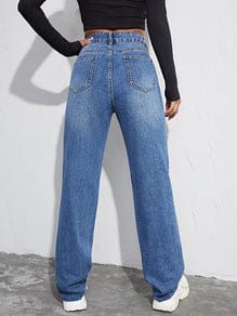 Wide Leg Wishkar Wash Denim Jeans Catalog