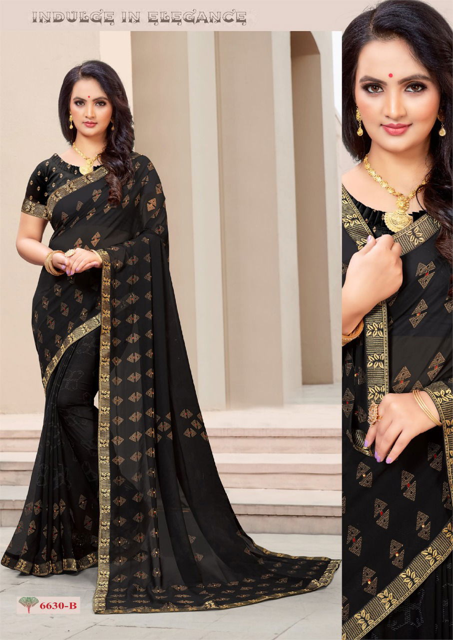Simpola 5 Latest fancy Designer Casual Wear Weightless Printed With Diamond Saree Collection
