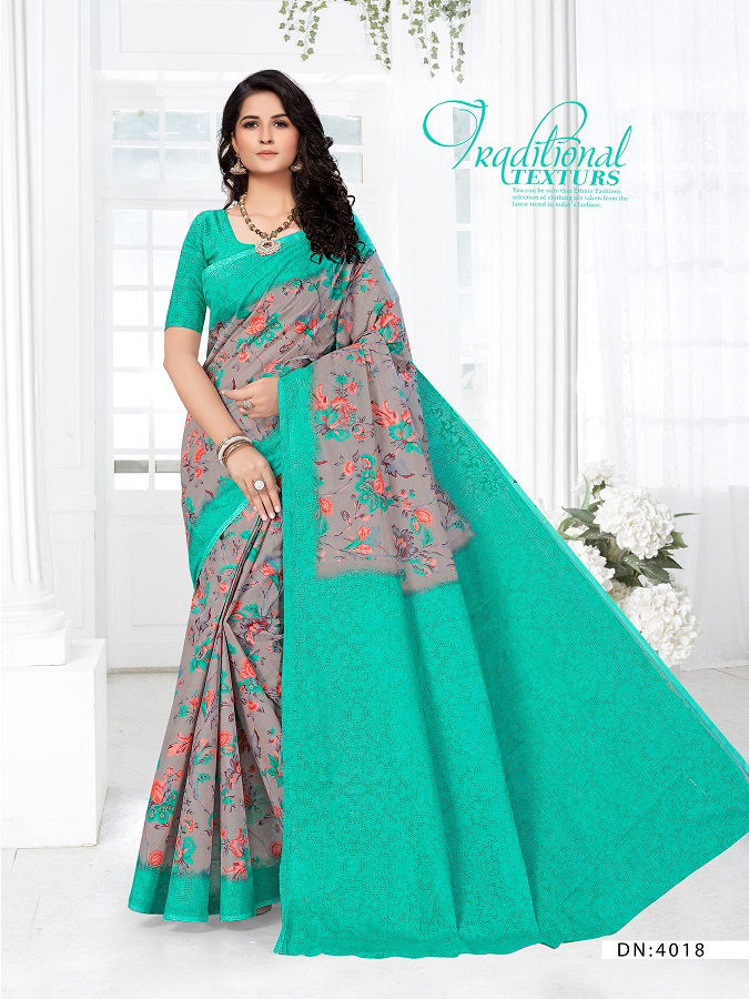 Ganesha Saraswati 4 Latest Daily Wear Pure Cotton Sarees Collection