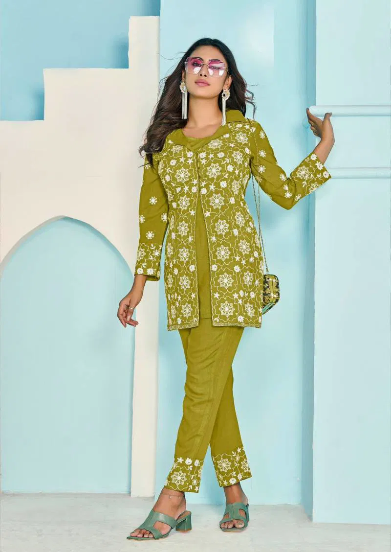 Veera Vol 3 By Vamika Nx Rayon Co Ord Set Bulk Orders In India