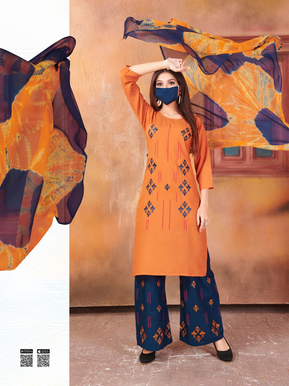 Rung Zubeda 3 Latest Designer Daily Wear Rayon With Work Plazzo Suit Collection 