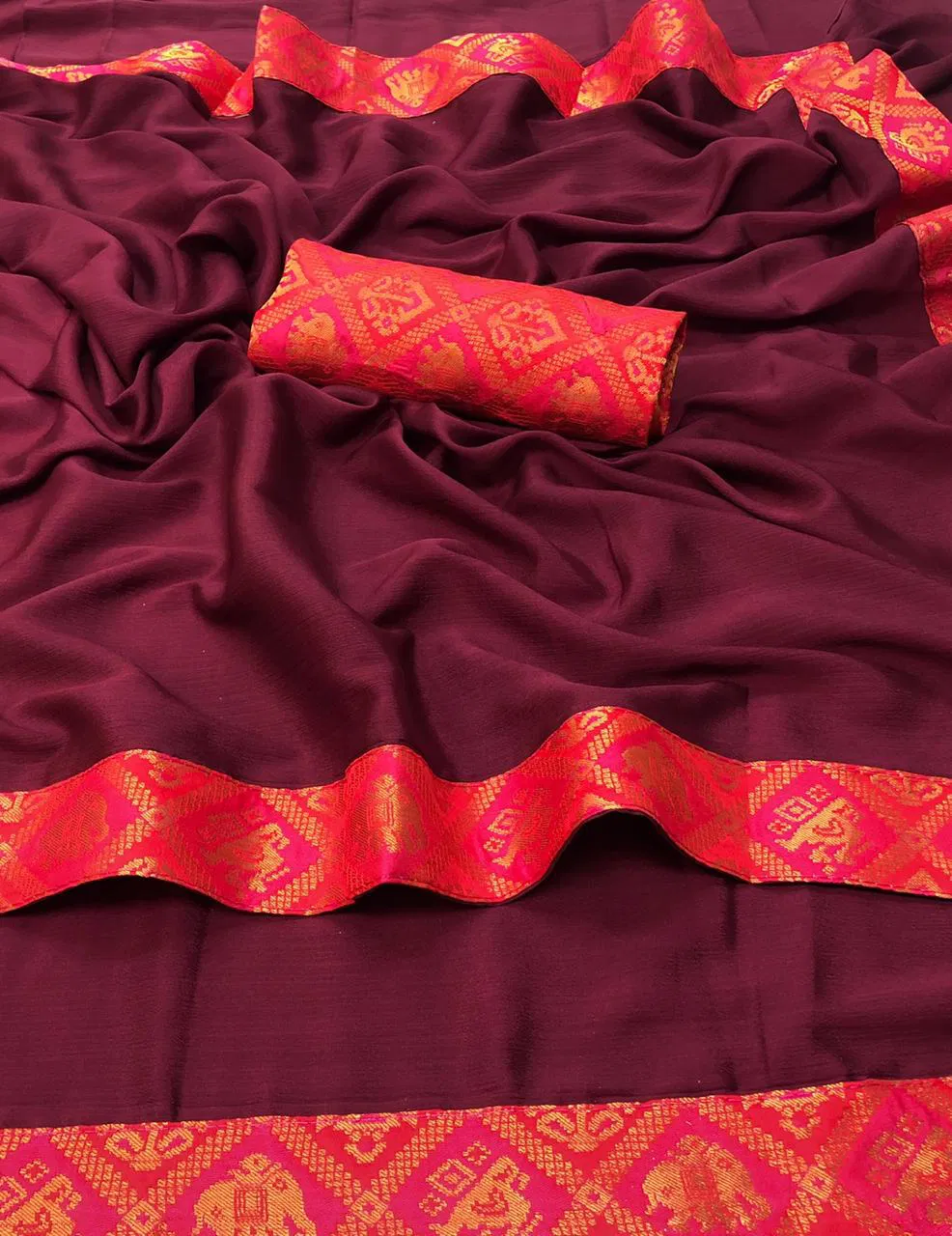 Anarika 20 Latest Fancy Festive Wear Printed Blouse Designer Soft Silk Saree Collection