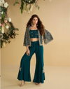 Nitya By Sayuri Designer Silk Embroidery Indo Western Wholesale Distributors In India