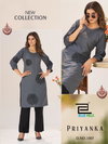 Priyanka By Blue Hills Rayon Embroidery Wholesale Daily Wear Kurtis In India