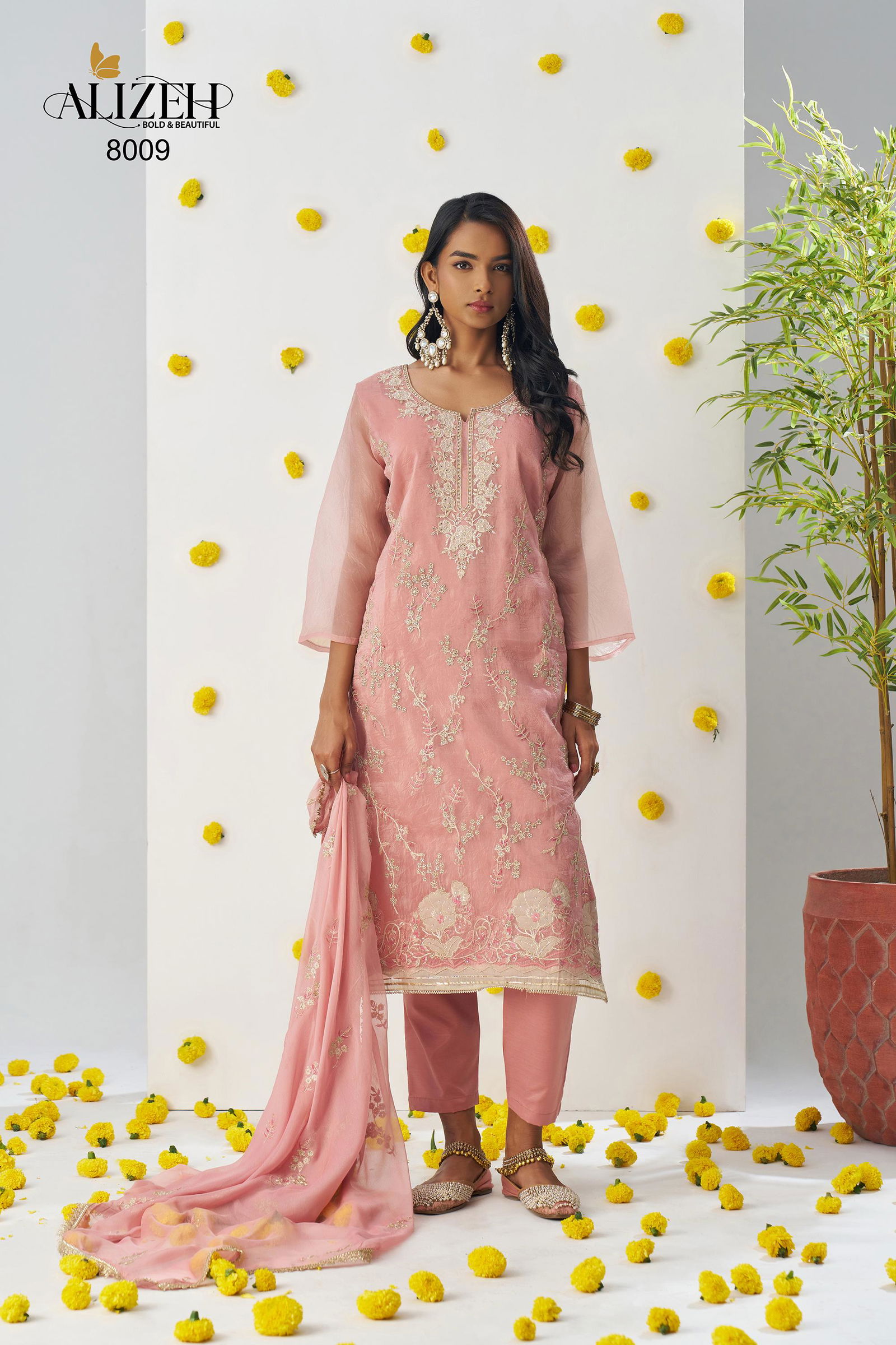 Raag By Alizeh Fancy Crush Designer Kurti With Bottom Dupatta Orders In India