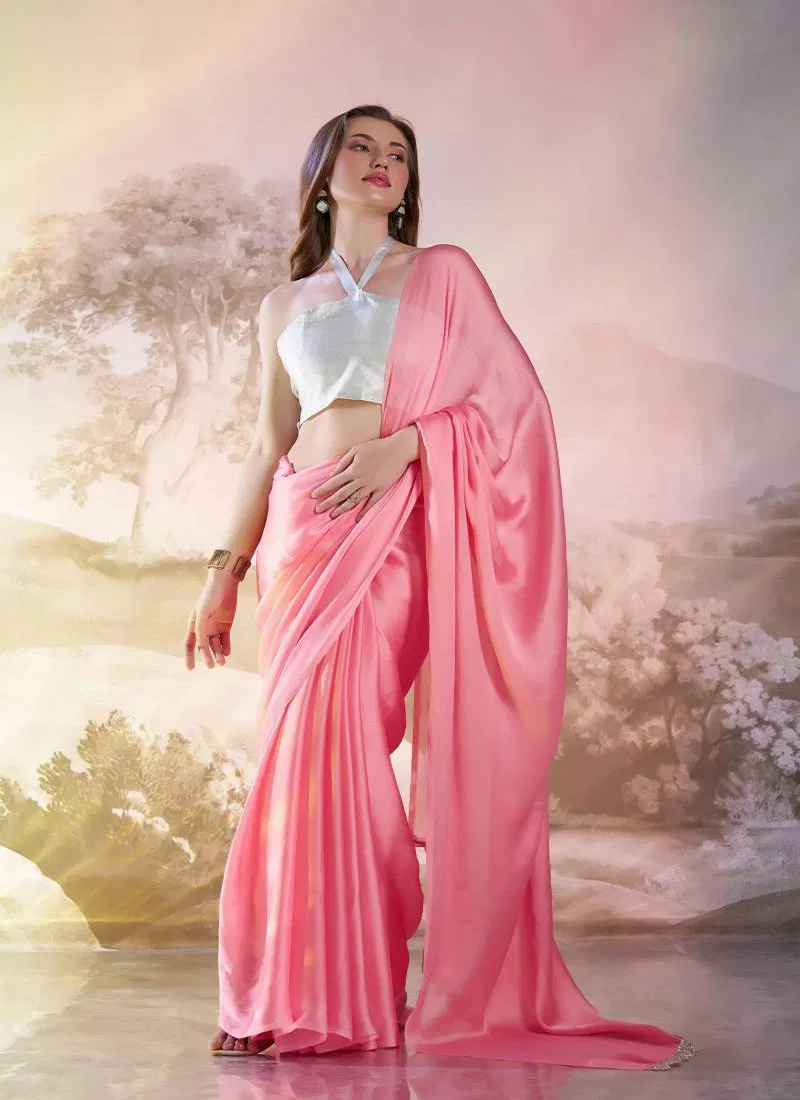 Ziva 37 Party Wear Stylish Rangoli Satin Silk Saree Wholesale Clothing Distributors In India