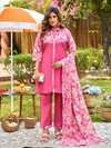 Naisha K 727 Berlin Discharge Best Kurti With Bottom Dupatta Wholesale Shop In Surat