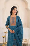 Naisha K 126 Cotton Fancy Readymade Suits Exporters In India